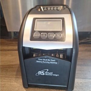 Royal Sovereign Black and Silver Money Counter